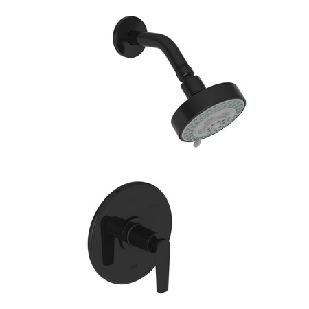 Newport Brass Balanced Pressure Shower Trim Set in Gloss Black 3-2974BP/54